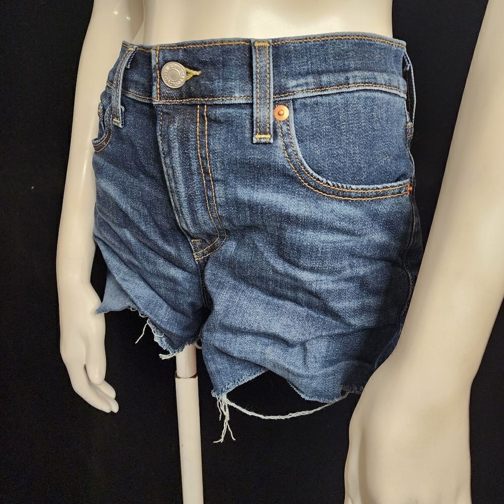 Levi's Raw Edge Blue Jean Shorts (26)